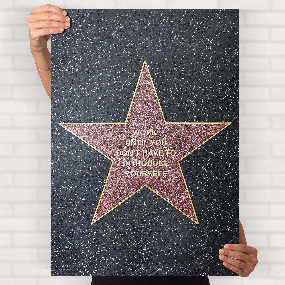 Famous Star Poster