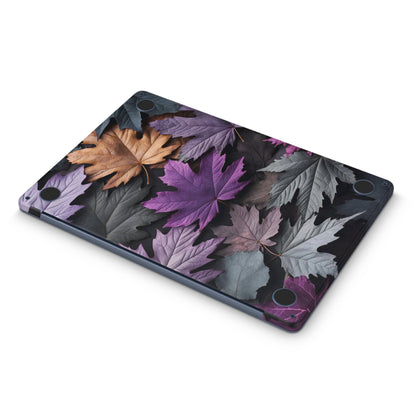 Macbook Skin - Aesthetic Purple leaves