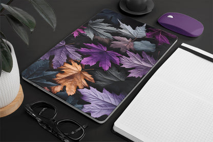 Macbook Skin - Aesthetic Purple leaves