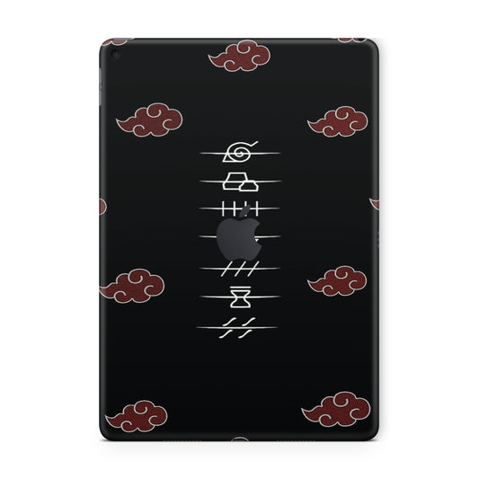 Ipad Skin - Naruto Akatsuki cloud clan