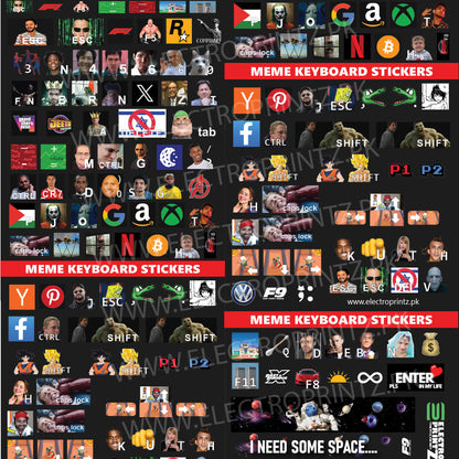 Meme Keyboard Sticker Pack