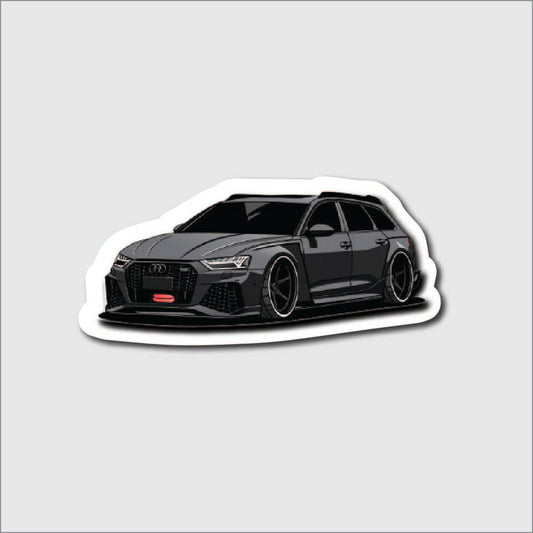Audi R-8 Car Sticker