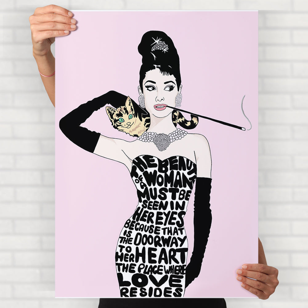 Audrey Hepburn Poster