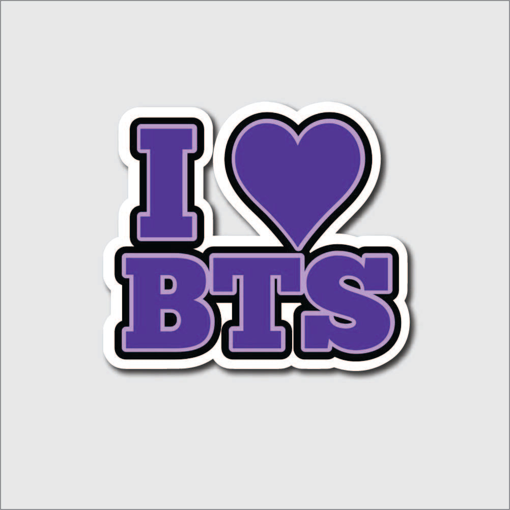 I <3 Bts Sticker