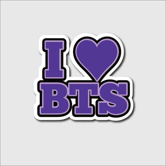 I <3 Bts Sticker