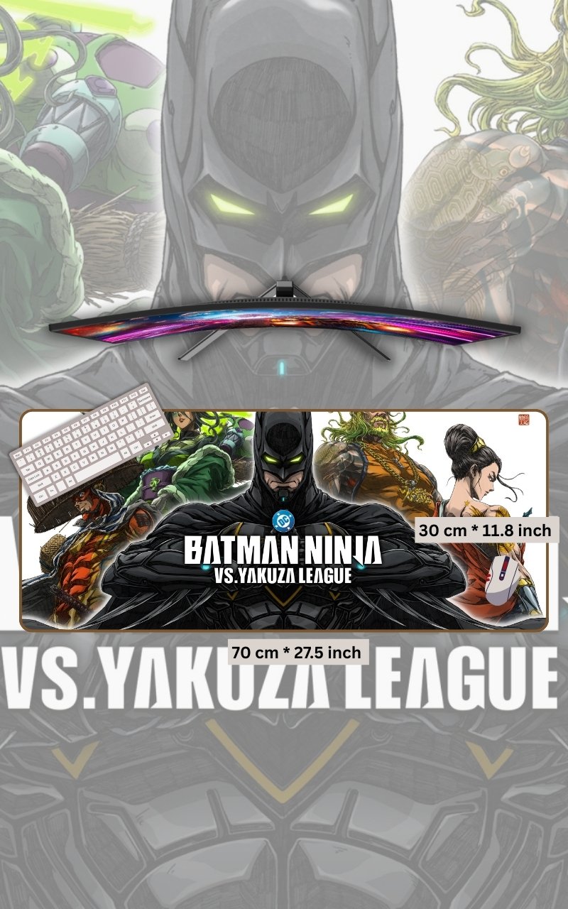 Mousepads - Batman Ninja Vs Yakuza League Gaming Mousepad
