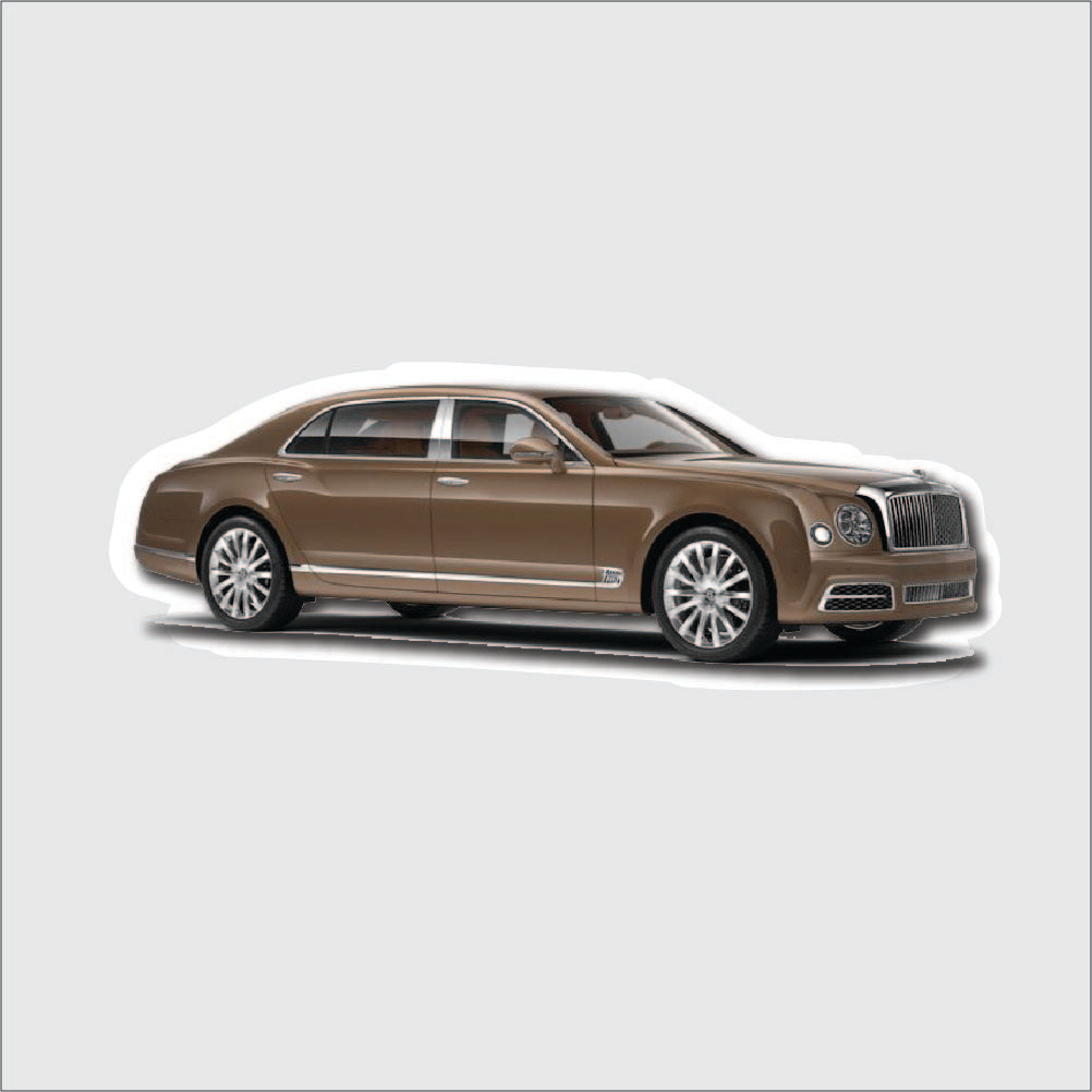 Bentley Mulsanne Car Sticker