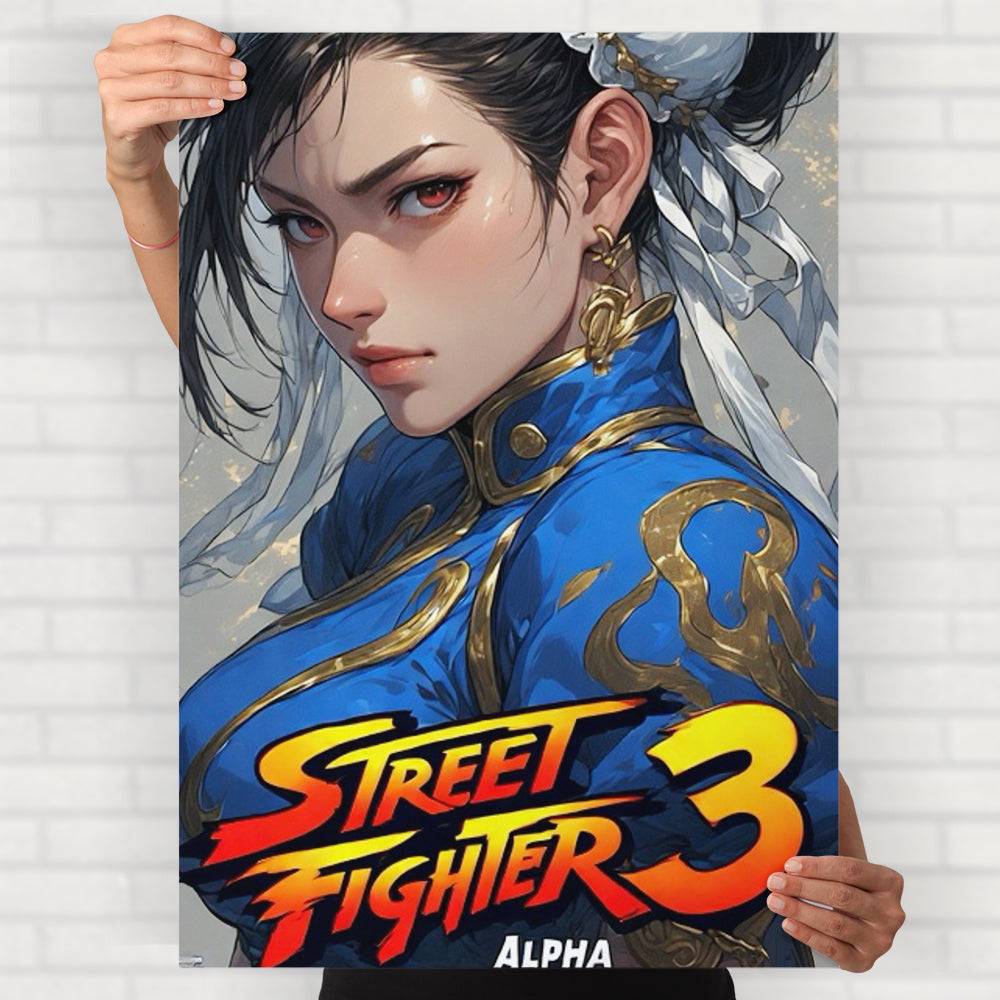 Chun Li Street Fighter 3 Poster