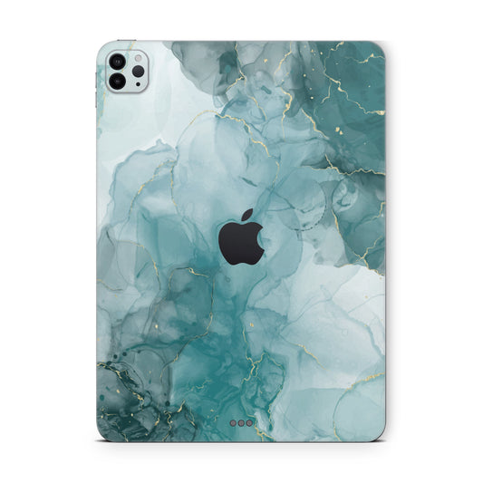 ipad pro skin - cloudy liquid marble texture