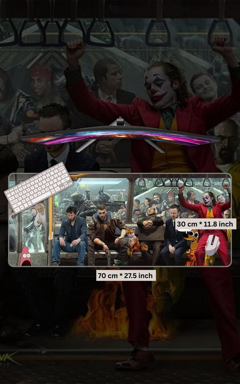Mousepads - Cyberpunk 2077 Joker Gaming Mousepads/deskmat