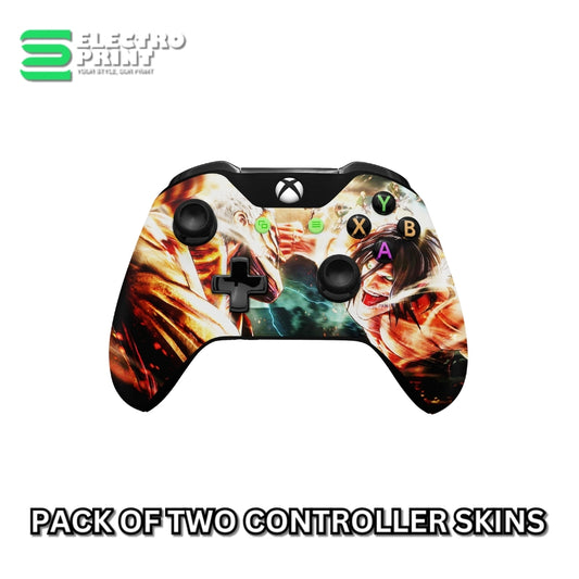 Attack on Titan Xbox One Controller Skins 2x