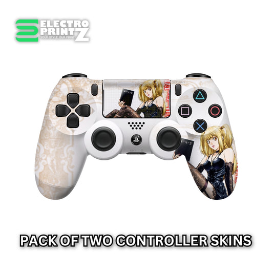 Misa Misa from Deathnote PS4 Controller Skins 2x