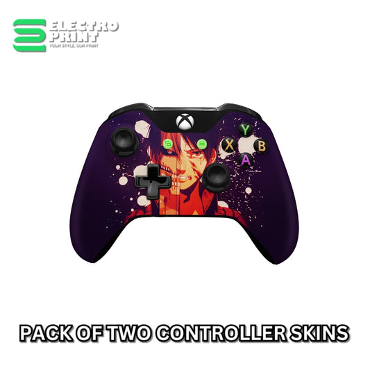 Attack on Titan Eren Xbox One Controller Skins 2x