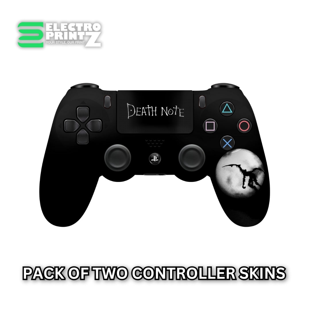 death note shinigami PS4 Controller skin 2X