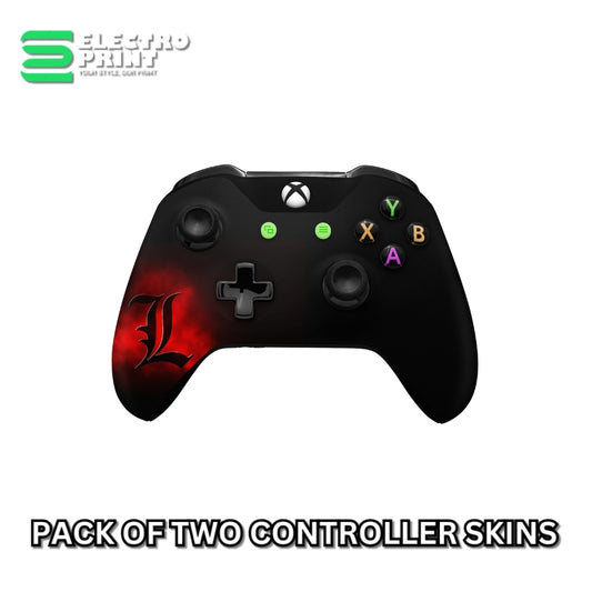 Death Note L Xbox One Controller Skins 2x