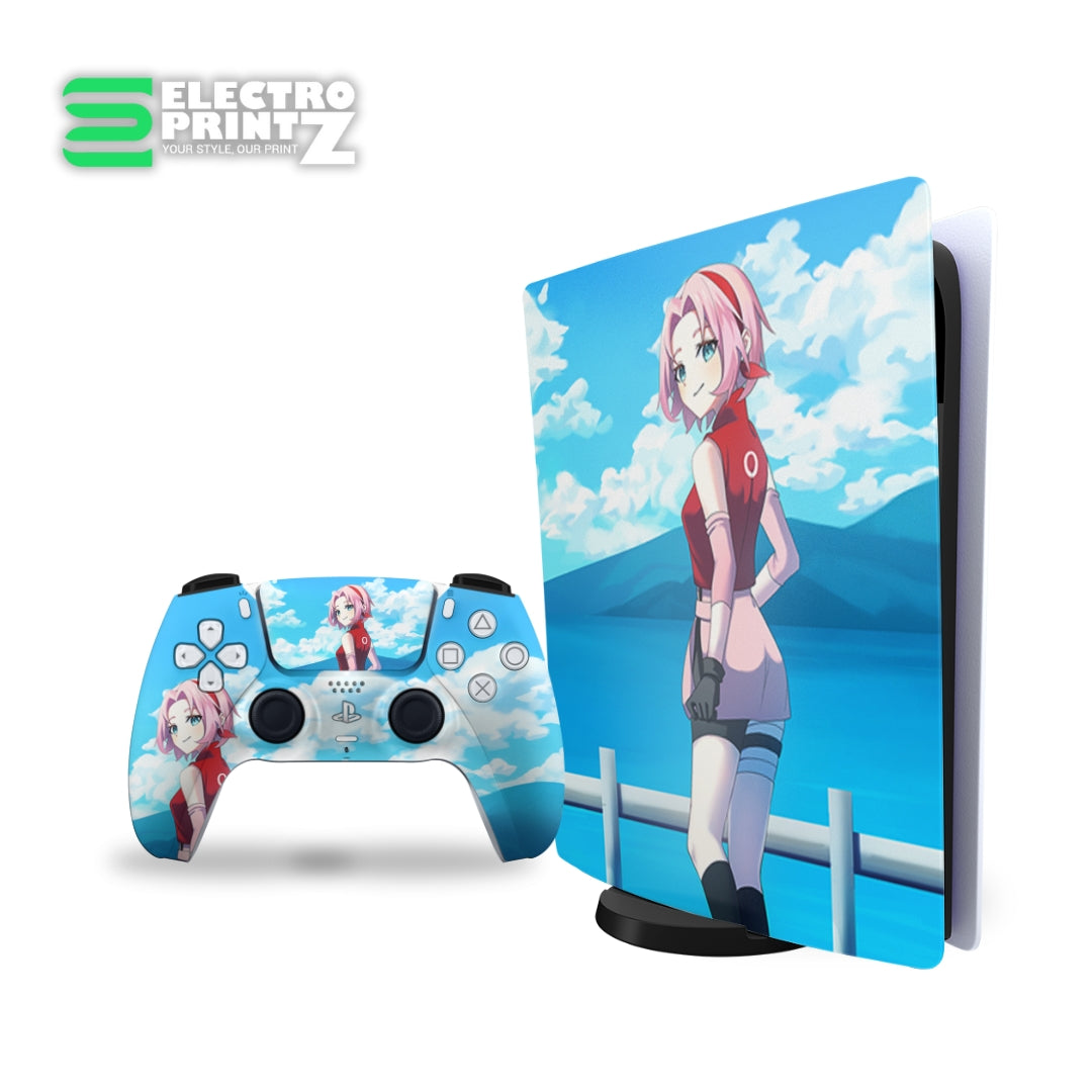 Sakura PS5 Combo Skins