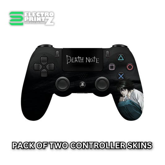 Death Note L [ Lawliet ] PS4 Controller skin 2X