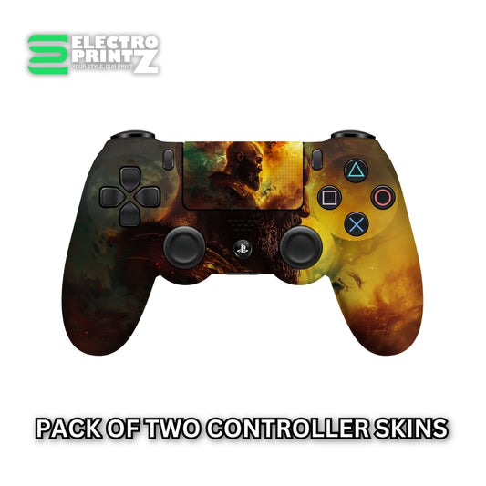 God of War Ragnarök PS4 Controller skin 2X