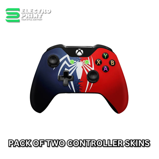 Spider Man And Venom Xbox One Controller Skins 2x