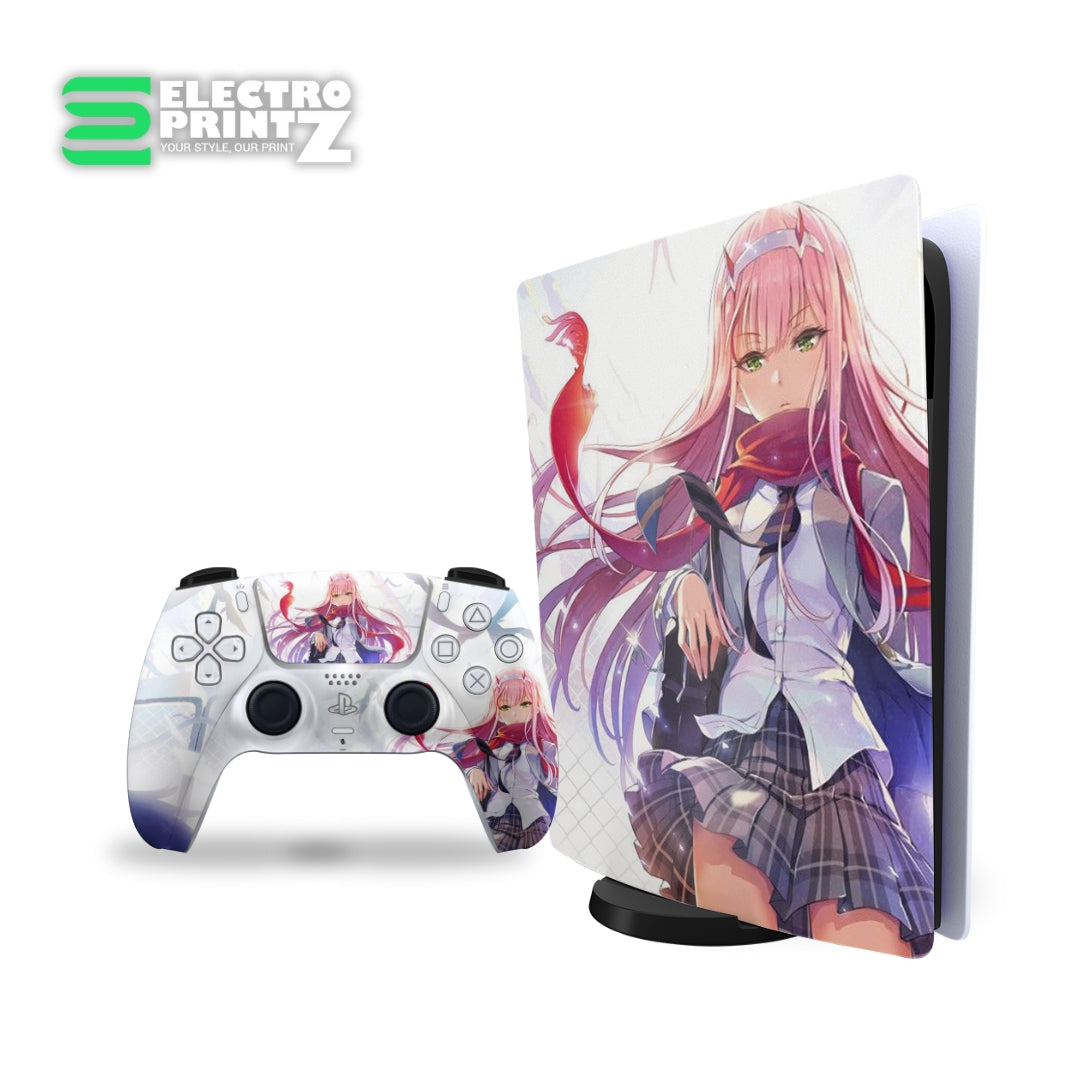 Zero Two from Darling in the Franxx PS5 Combo Skins