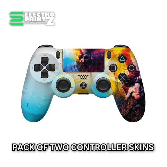 God of War Ragnarök PS4 Controller skin 2X