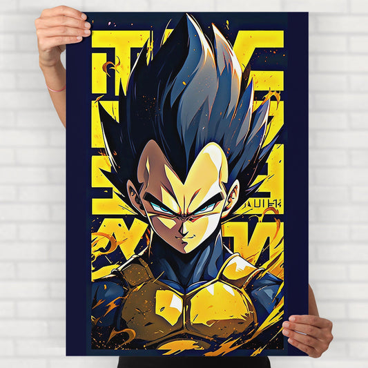 DBZ Vegeta Poster