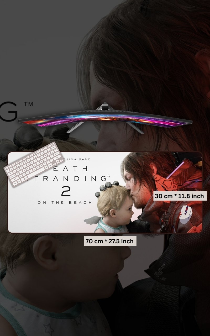 Mousepads - Death Stranding 2 on the beach gaming mousepads/desk mat 