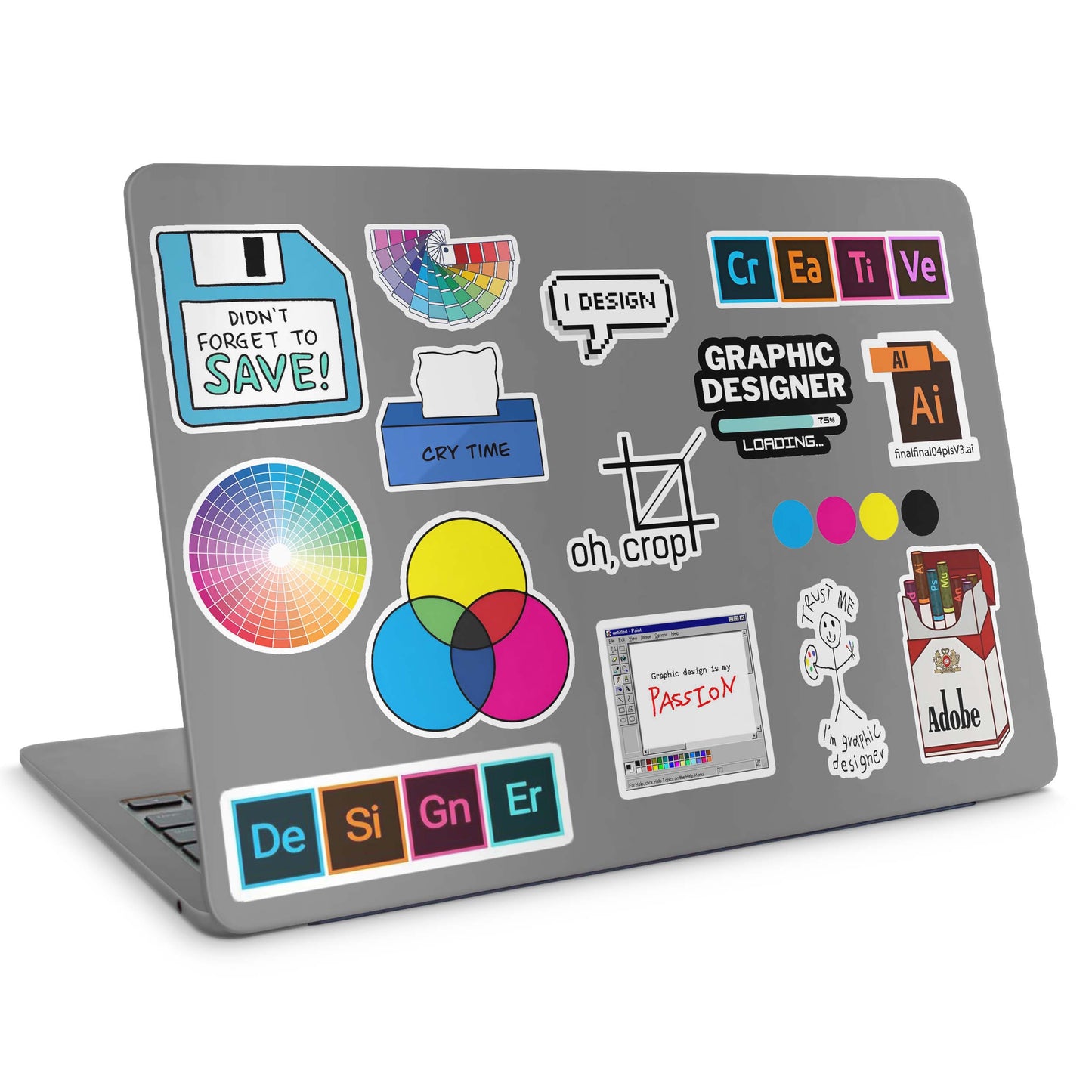 15 Designer Sticker Pack