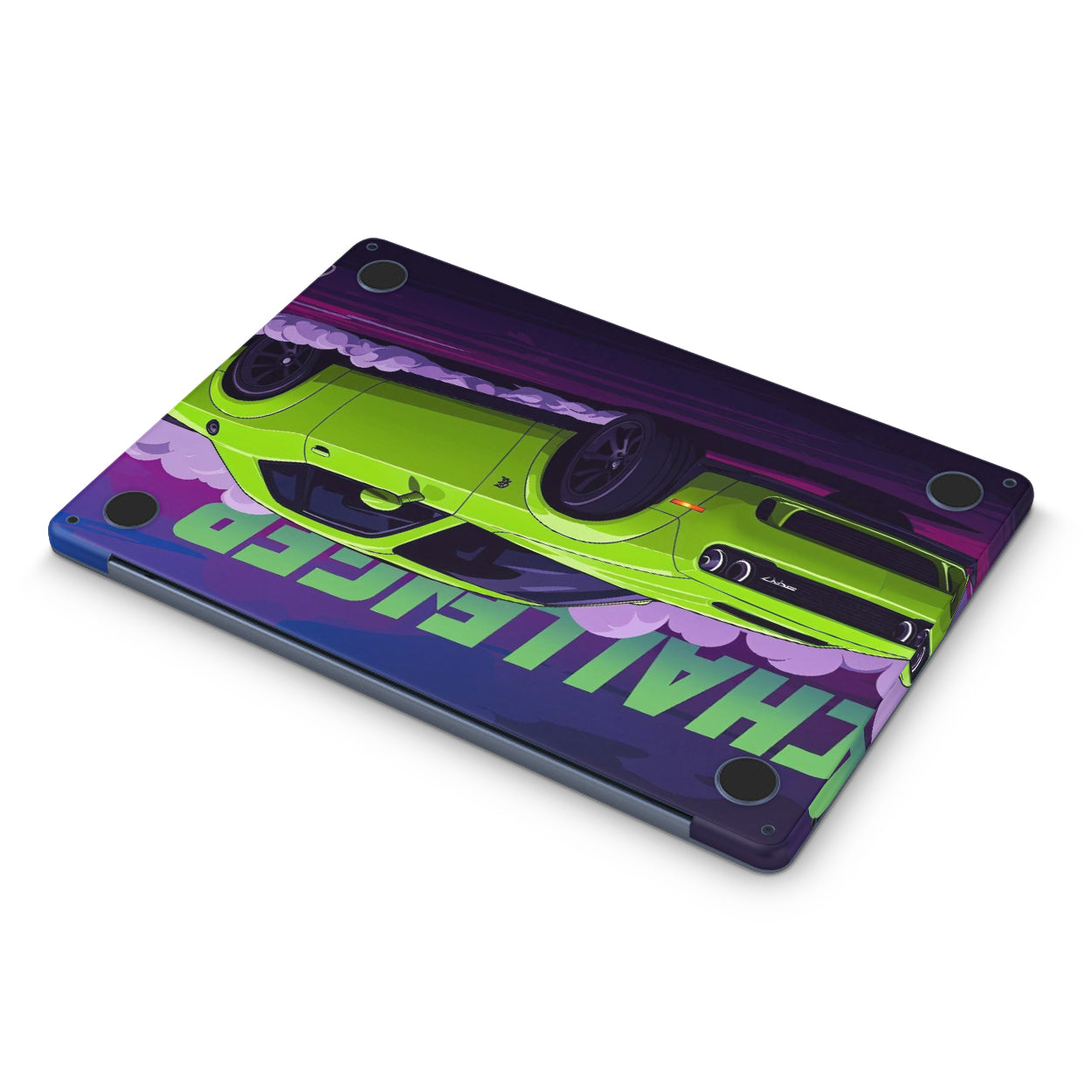 Macbook skin - Sportscar dodge challenger skin (bottom)