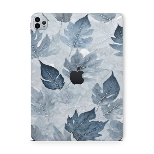 ipad pro skin - aesthetic dull greyish autumn leaves