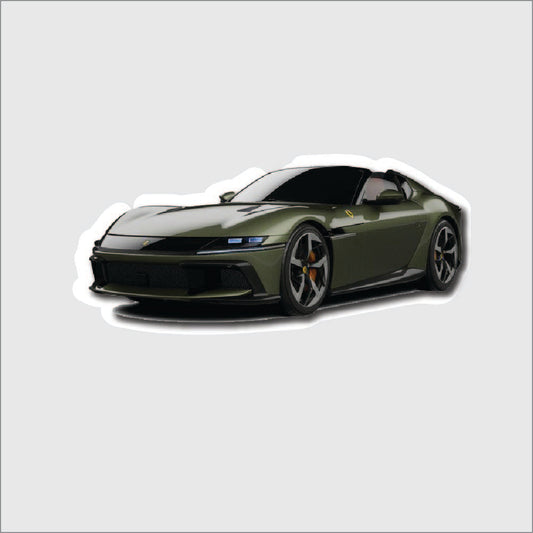 Ferrari 12C Car Sticker