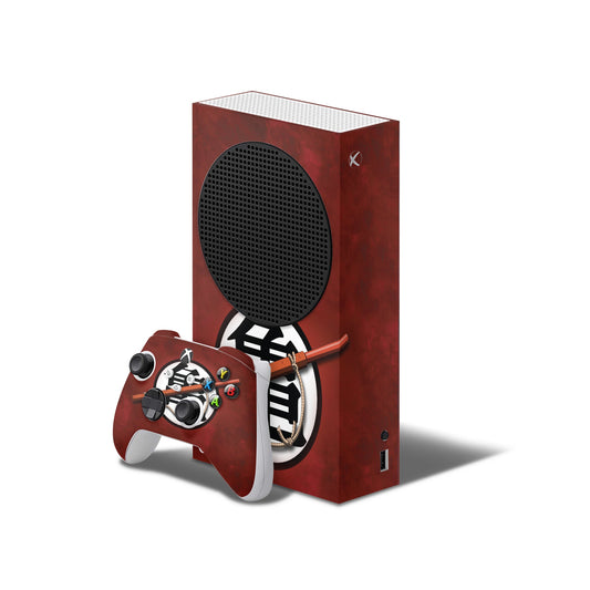 Xbox Series S Skin - Dragon ball z goku design on console & controller