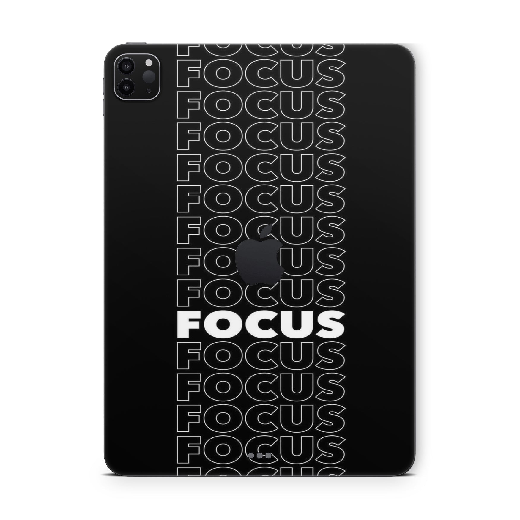 ipad pro skins - focus black background ipad pro skin