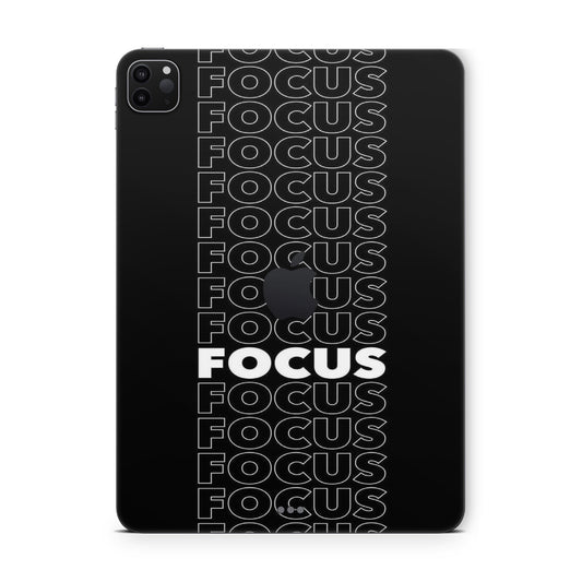ipad pro skins - focus black background ipad pro skin