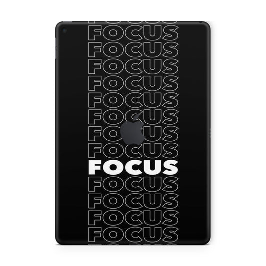 ipad skins - focus black background ipad skin