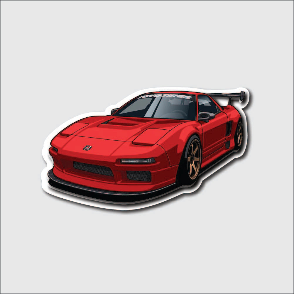 Honda NSX Car Sticker