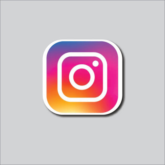 Instagram logo sticker