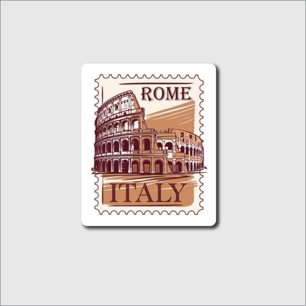 Italy Stamp Sticker