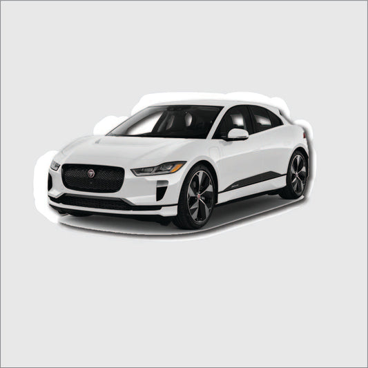 Jaguar I-Pace Car Sticker