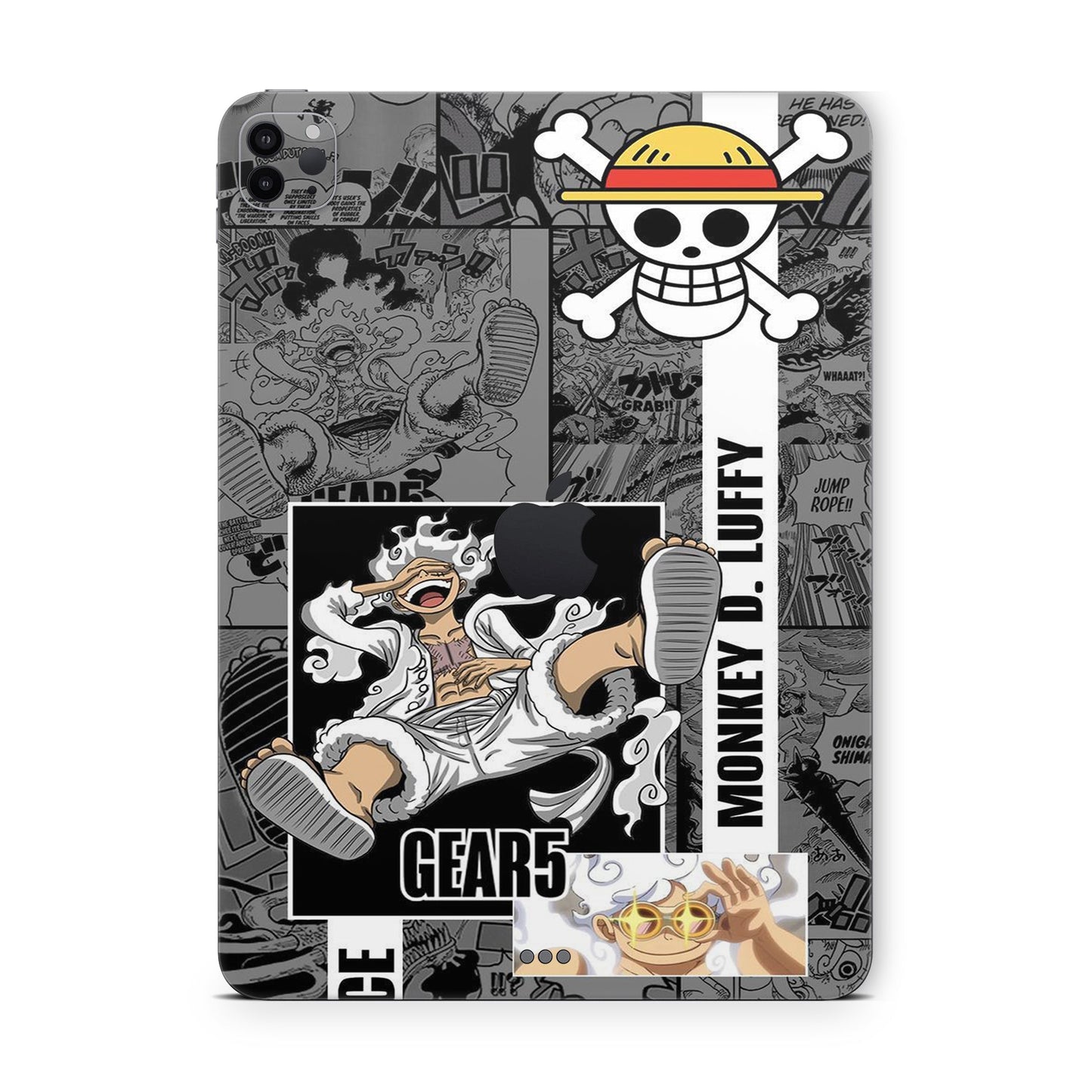 ipad pro skin - one piece luffy gear 5