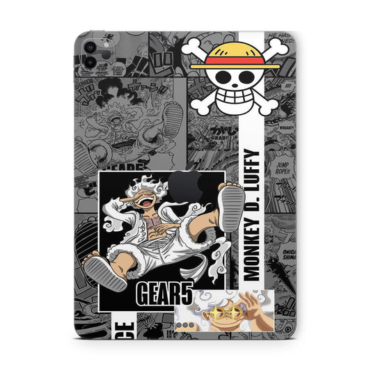 ipad pro skin - one piece luffy gear 5