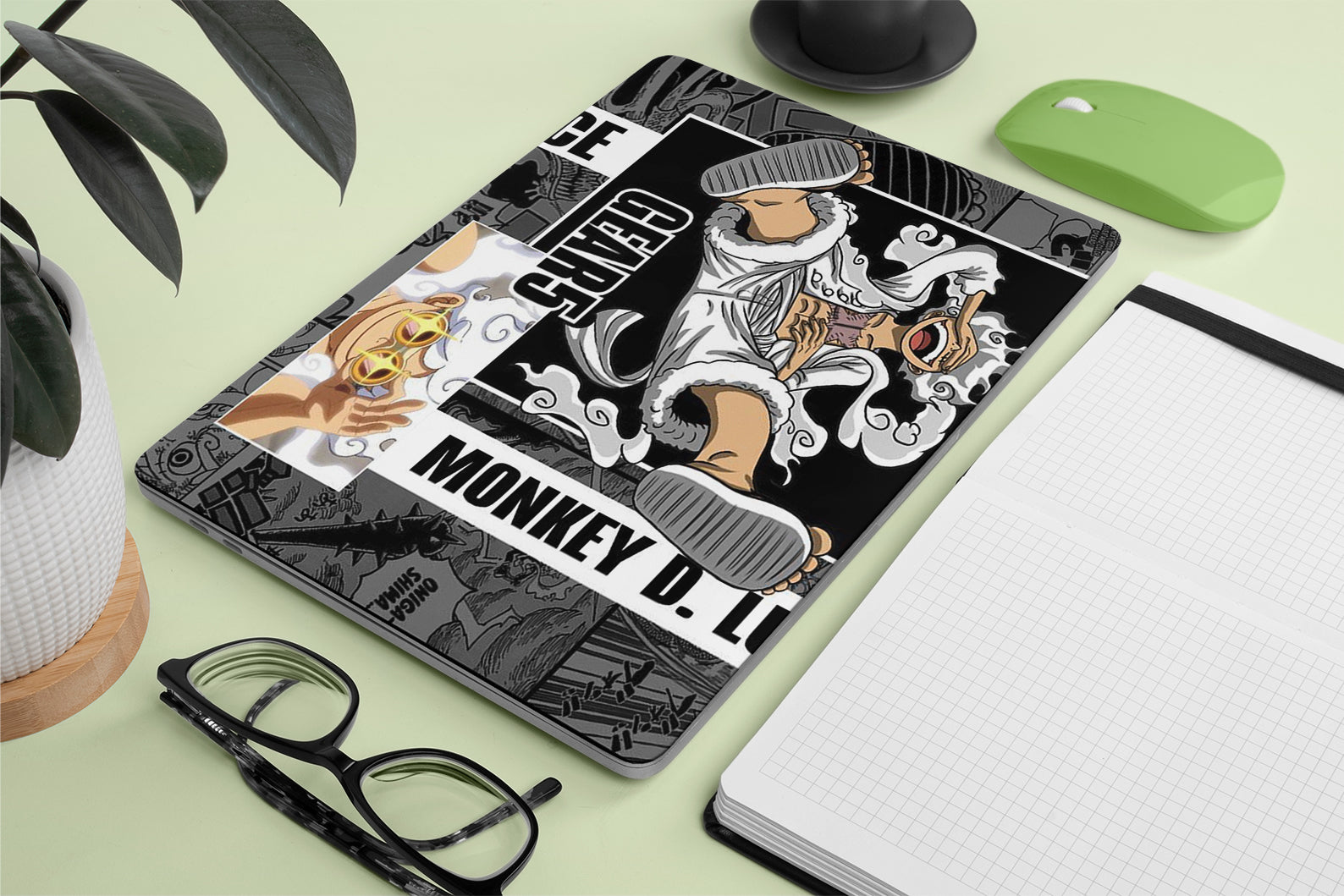 Laptop Skin - One Piece Luffy Gear 5 bottom