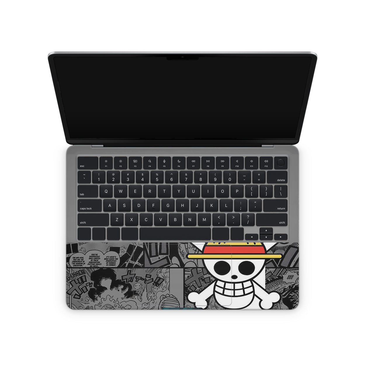 Laptop Skin - One Piece Luffy Gear 5 inside