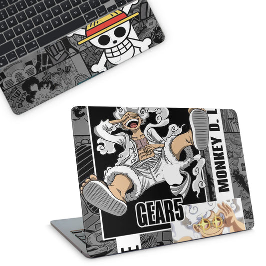 Macbook skin - One piece luffy gear 5 skin