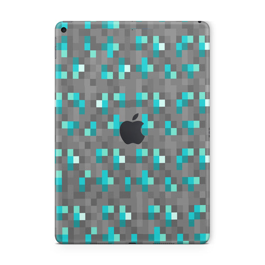 Ipad skin - minecraft diamond block skin