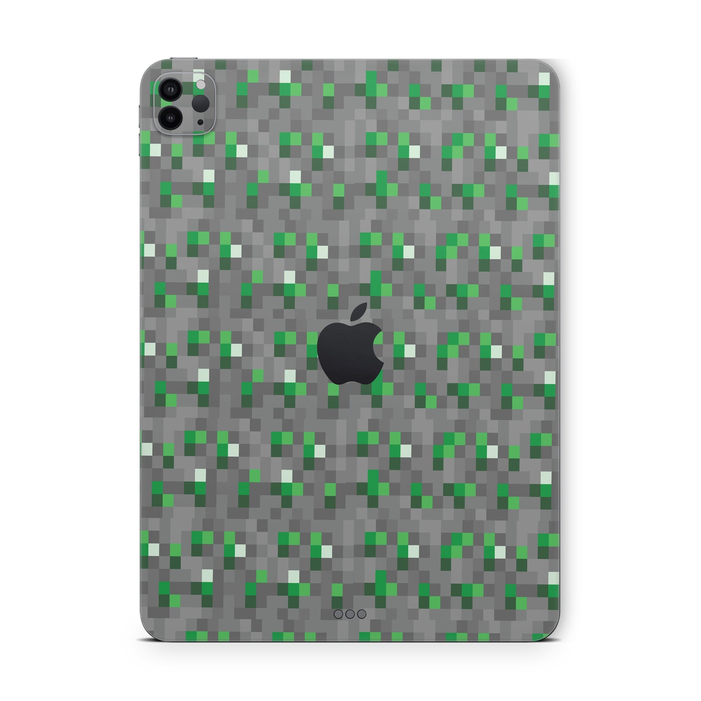 ipad pro skin - minecraft emerald block