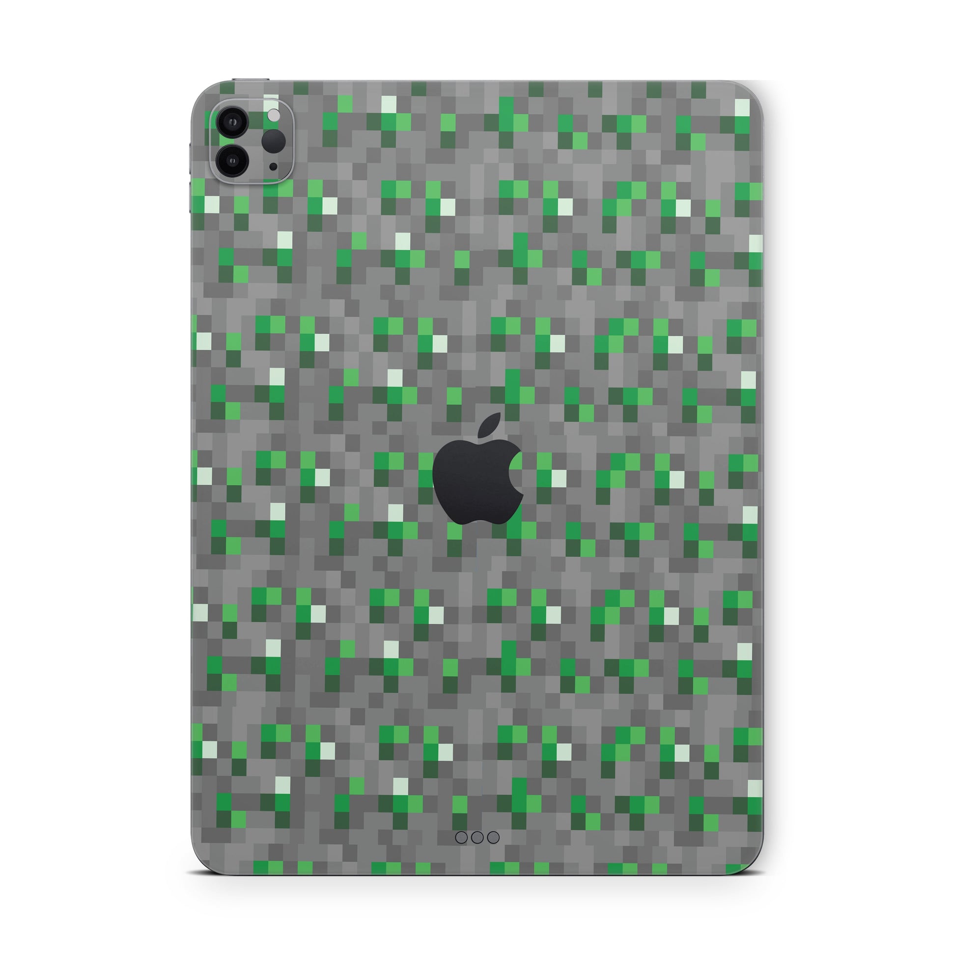 ipad pro skin - minecraft emerald block