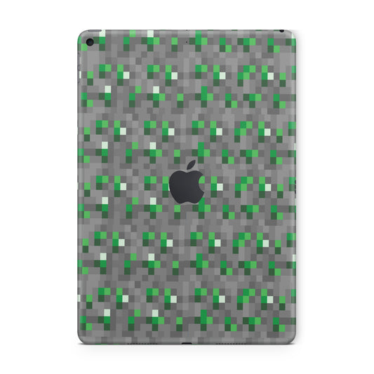 Ipad skin - minecraft emerald block skin