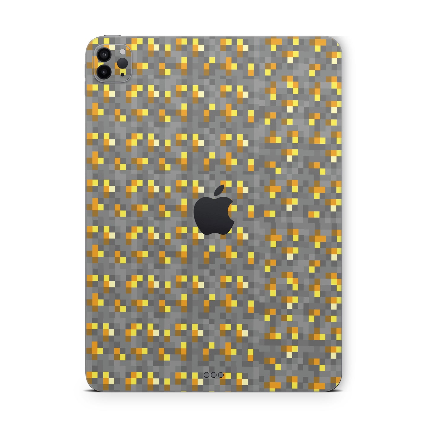 minecraft golden block ipad pro skin