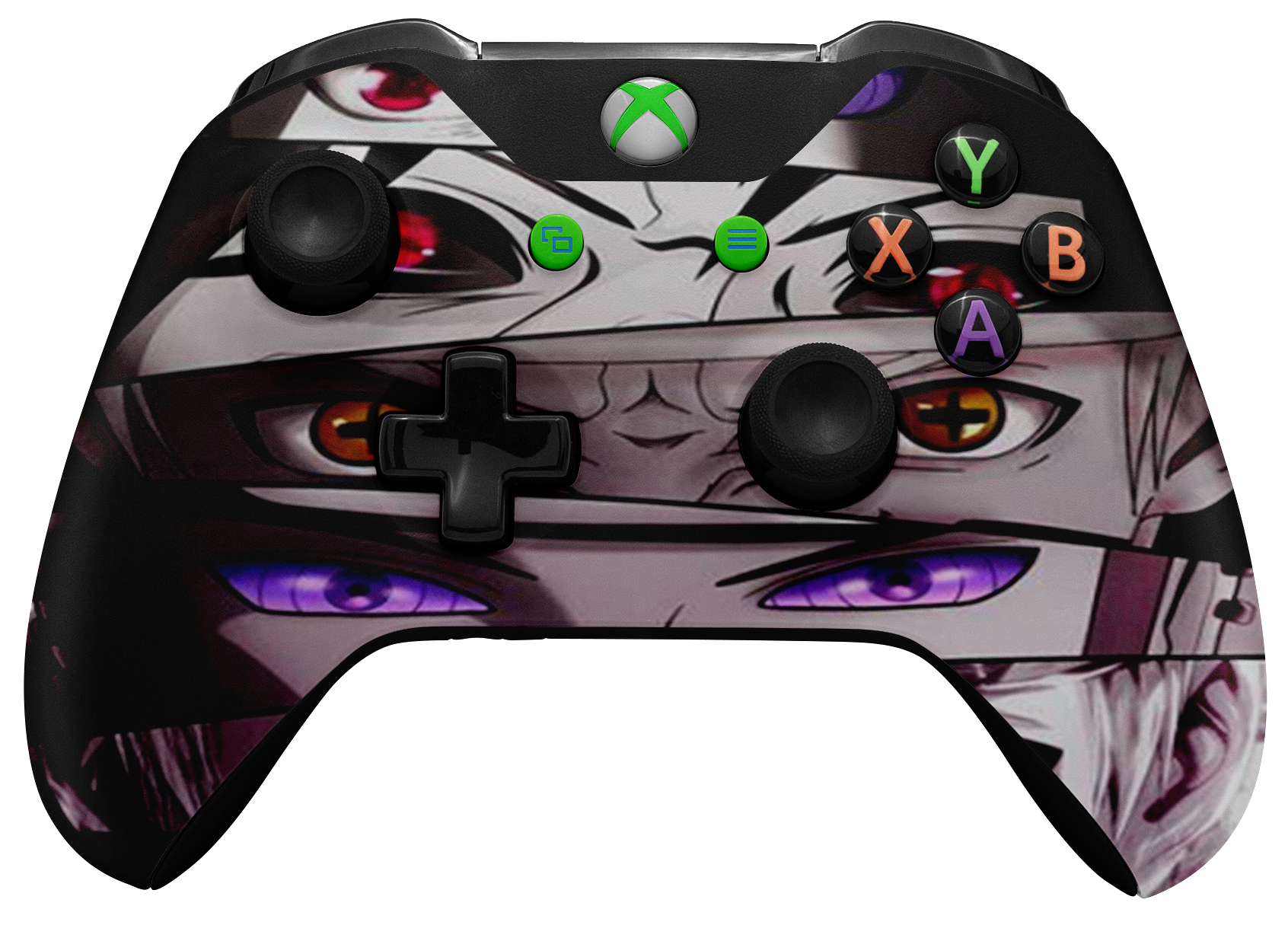 xbox-one-naruto-eyes-2x-controller-decals/skins